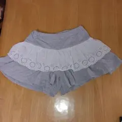 値下げしました。アプレレクール　女児140cmキュロットスカート