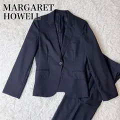 美品✨MARGARET HOWELL パンツスーツ セットアップ 背抜き ウール