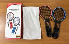 DOBE テニスラケット NintendoSwitch用 赤/青