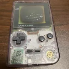 ゲームボーイポケット 本体 MGB-001 クリア ジャンク品