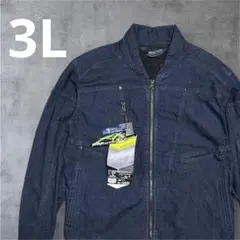 ワークマン　フィールドコア　接触冷感　ストレッチ　3L デニム　タグ付　未使用