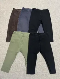 ユニクロ　レギンス　80センチ　5点セット