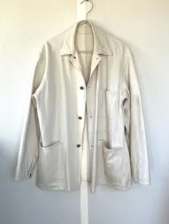 【美品】21ss COMOLI エクリュ デニム ワークジャケット サイズ2のサムネイル