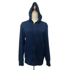 UNIQLO ユニクロ エアリズム UVカット フルジップパーカー ネイビー S