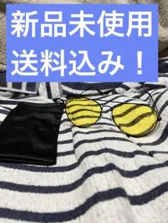 イエローサングラス ティアドロップ （男女兼用）のサムネイル