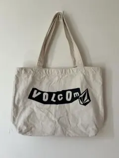 VOLCOM ボルコム キャンバス トートバッグ 生成りのサムネイル