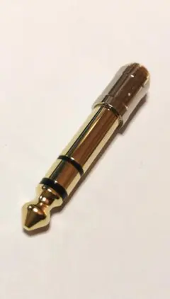 ♪♪高級ヘッドホンプラグ変換アダプター(３．５ｍｍ→６．３ｍｍ)♪♪