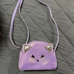 ANNA SUI MINI 猫型 ショルダーバッグ パープルのサムネイル