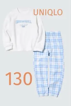 ◎UNIQLO◎サイズ130◎GIRLS サンリオキャラクターズ フリースセット