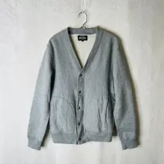 美品 BEAMS ビームス カーディガン フルボタン グレー Mのサムネイル