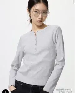 リブヘンリーネックt