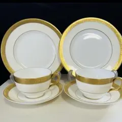 ミントン　バッキンガム　高級ライン　2トリオセット　③④
