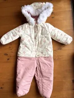 女の子　スノーウェア　100cm ピンク