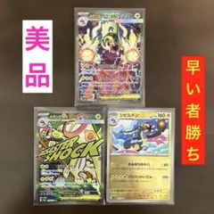 ポケモンカード メガシビルドンex SAR シビルドンマスターボールミラーなど
