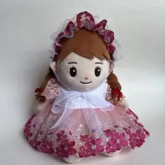 おしゃべりみーちゃん4点セット ピンクのお花畑レースドレスのサムネイル