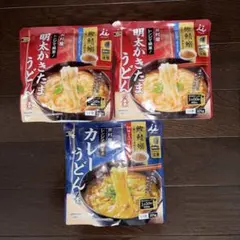 井村屋「レンジで簡単 明太かきたまうどんの素」「レンジで簡単 カレーうどんの素」のサムネイル