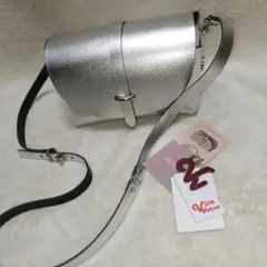 Vice Versa シルバーショルダーバッグ