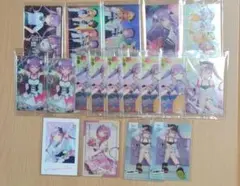 ホロライブ 常闇トワ ウエハース クリアカード 他カードセット