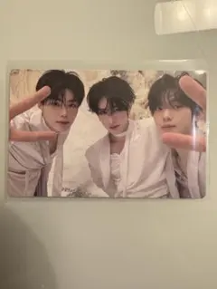 ゴヌク　リッキー　ユジン　ユニットトレカ　ZB1