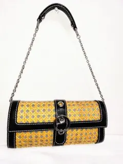 必見美品！Safe ラフェニューヨークチェーンショルダーベルトバッグ