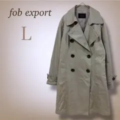 トレンチコート ロング ダブルボタン ベーシック 通勤 オフィス きれいめ 13