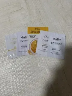 d'Alba UVエッセンス トライアルセット 3種