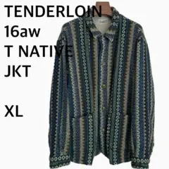 テンダーロイン シャツジャケットオリーブグリーン ワッフル生地 XL レーシング テンダーロイン シャツジャケットオリーブグリーン ワッフル生地 XL