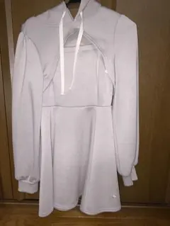 evelyn ボレロ付きスウェットキャミワンピース