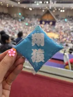 大相撲　翔猿　座布団キーホルダー　ガチャガチャ