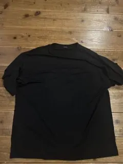 comoli サマーウール 半袖Tシャツ D01-05024 ブラック サイズ4