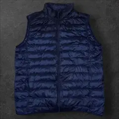 UNIQLO ユニクロ ウルトラライトダウンベスト　ネイビー