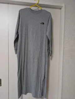 【美品】THE NORTH FACE 長袖ワンピース グレー