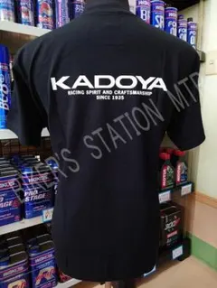 送料込！　カドヤ　KADOYA　カドヤロゴ　Tシャツ　ブラック　Mサイズのサムネイル