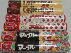 明治 ジャンボ コーヒービート アポロチョコ マーブルチョコ 計6本 詰め合わせ