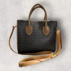Why モノグラム 2WAY ショルダーバッグ ハンドバッグ