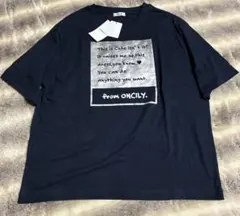 ONCILY オンシェリー MESSAGE LOGO T-SHIRT Tシャツ