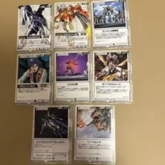 ガンダムウォー　白色まとめ売り！ ガンダムカードゲーム、SEED、ウイング系