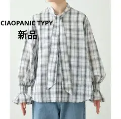 【新品☆未開封】CIAOPANIC TYPY　Willowボウタイブラウスのサムネイル