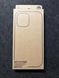 MUJI iPhone 17用 再生TPUスマートフォンケース 深灰色のサムネイル
