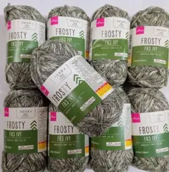 FROSTY FR3 IVY 毛糸 8578 9個セット廃番　コットンミックス