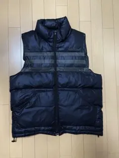 ブラック ダウンベスト