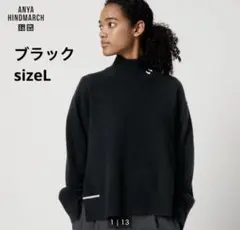 UNIQLOアニヤハインドマーチコラボカシミアニット　完売アイテム