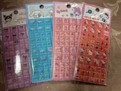 キャラクター シール　ご褒美シール　　ぷっくりシール　立体シール　タイルシール