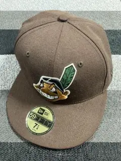 廃盤品　New Era 59FIFTY インディアンス　7 1/4 楽天市場】NEW ERA ニューエラ59FIFTY 廃盤モデル INDIANS 5950