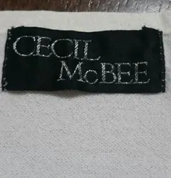 【新品未使用】ＣＥＣＩＬ  ＭｃＢＥＥ 清涼タンクトップ(ベアトップ付)