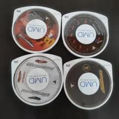 PSPソフトセット：レースゲーム4本