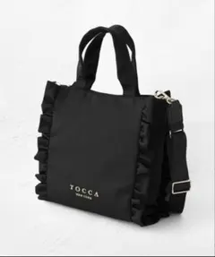 【TOCCA トッカ】フリルトート　TRIM WAVES MINITOTEのサムネイル