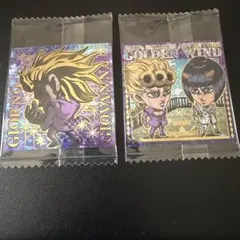 ジョジョの奇妙な冒険 ウエハース シール ジョルノ・ジョバァーナ JOJO