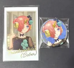 FGO 缶バッジ ポートレイト ステッカー フランケンシュタイン - メルカリ