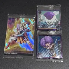 ドラゴンボール イタジャガ 孫悟飯 レア ウエハースフリーザ トランクス